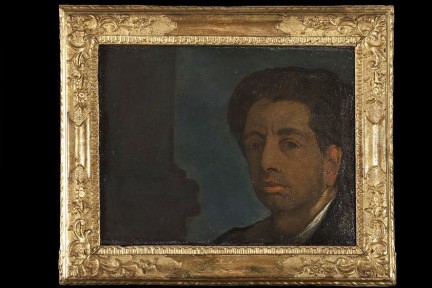 DeChirico-Autoritratto-concolonna